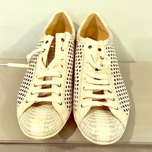 Mens NWOT authentic snakeskin/leather MEZLAN shoes